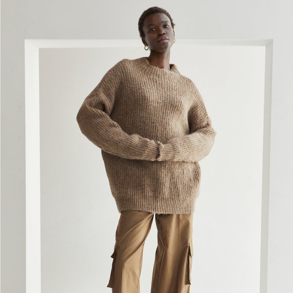 Crescent Isabel Mock Neck Sweater NWOT - Picture 3 of 7